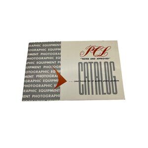 Vintage PCL 1960s Photographic Equipment Catalog Cameras, Lenses, Filters